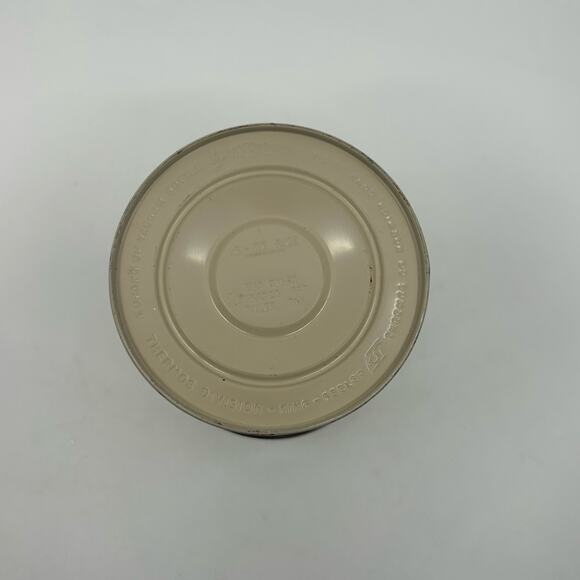 Vintage 1971 King-Seeley Thermos Orange/Brown Pattern, Camping Lunch Insulated - Picture 3 of 5